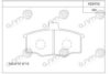 CHEVR MAMUSA326 Brake Pad Set, disc brake